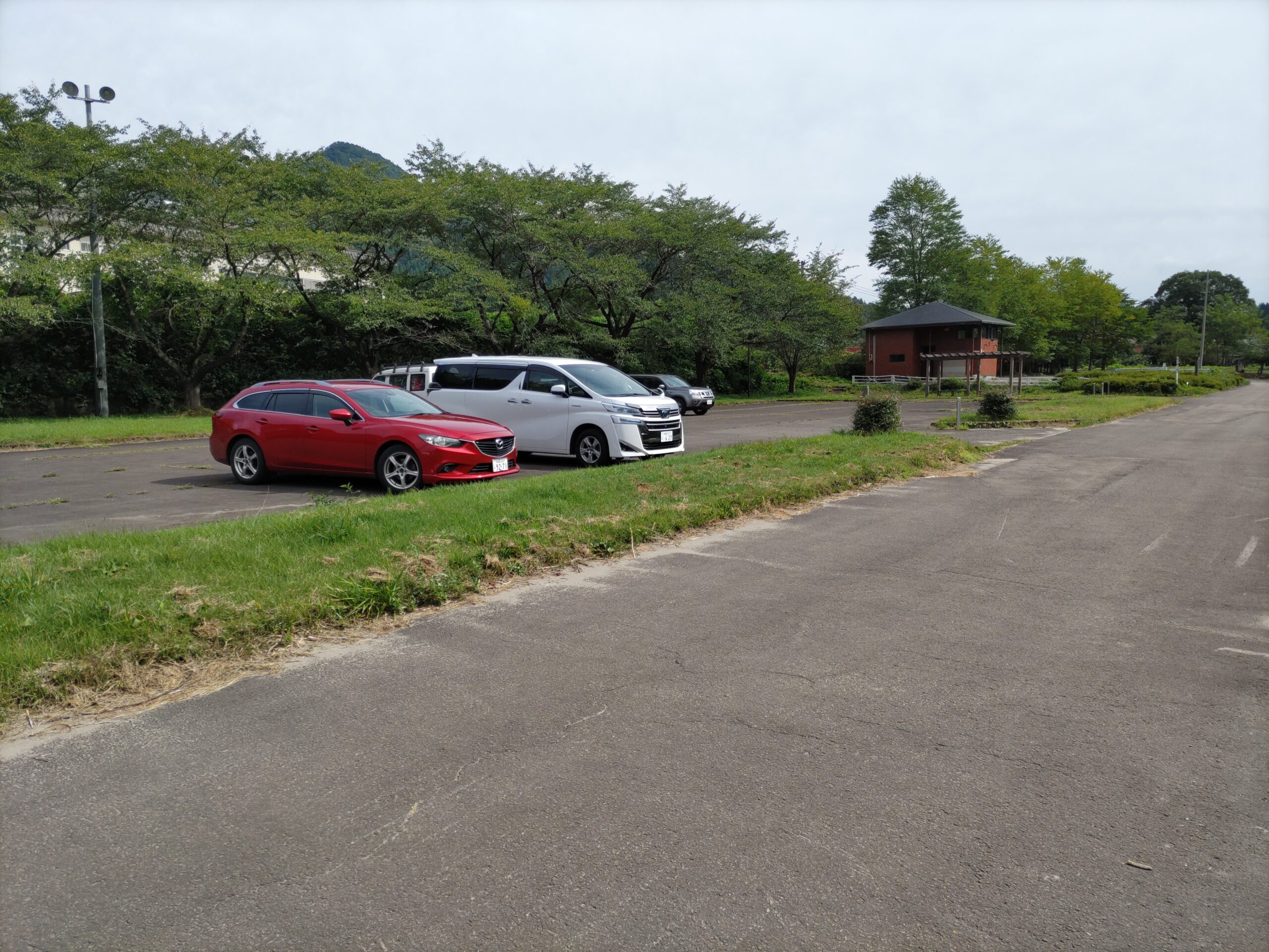 阿仁河川公園　鮎釣り